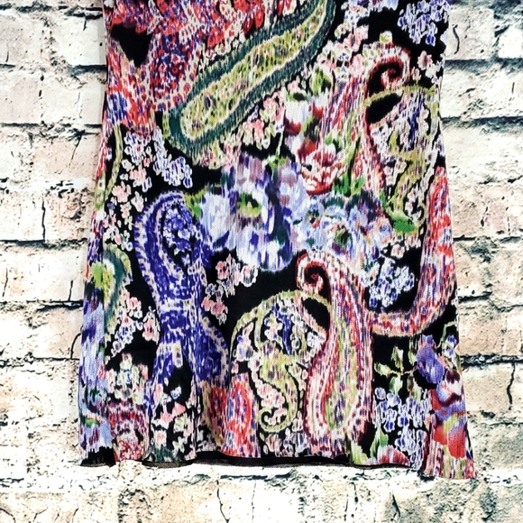 Bisou Bisou | Retro Y2k Punk Goth Floral Double Mesh Streetwear Top - Picture 5 of 9